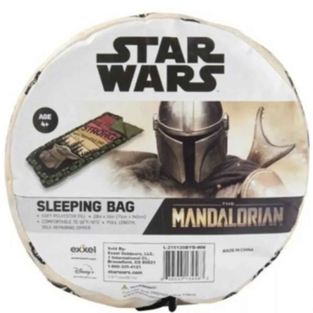 NEW Mandalorian‎ Grogu Kids Sleeping Bag Blanket 45 Degree Star Wars Baby Yoda